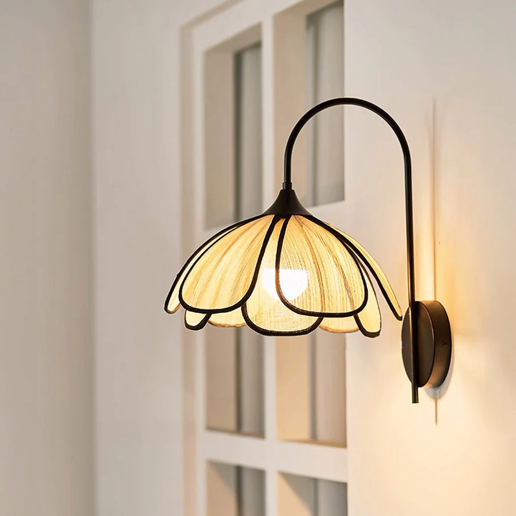 Lillian Mesh Hemp Wall Light Sconce