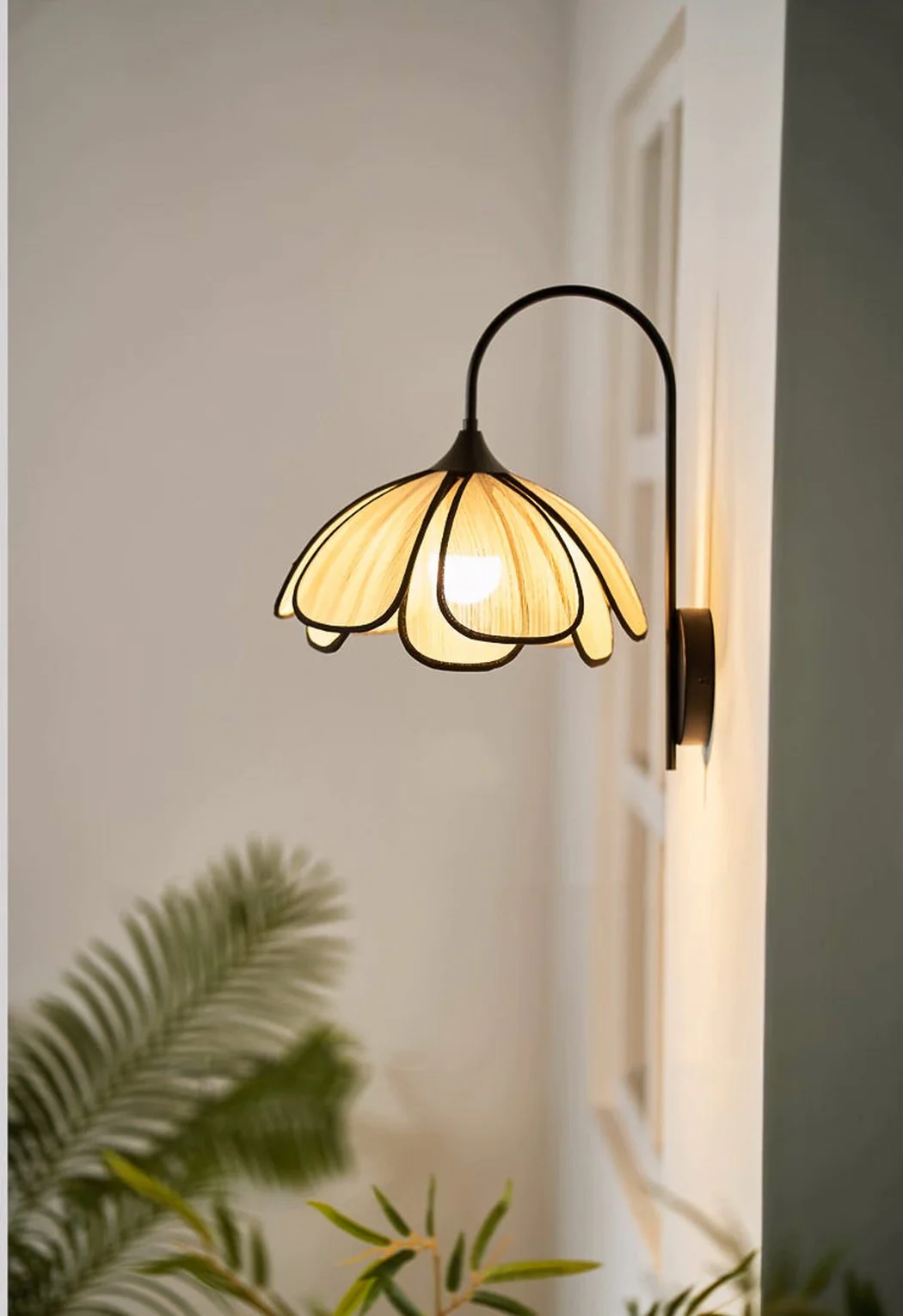 Lillian Mesh Hemp Wall Light Sconce - Image 6