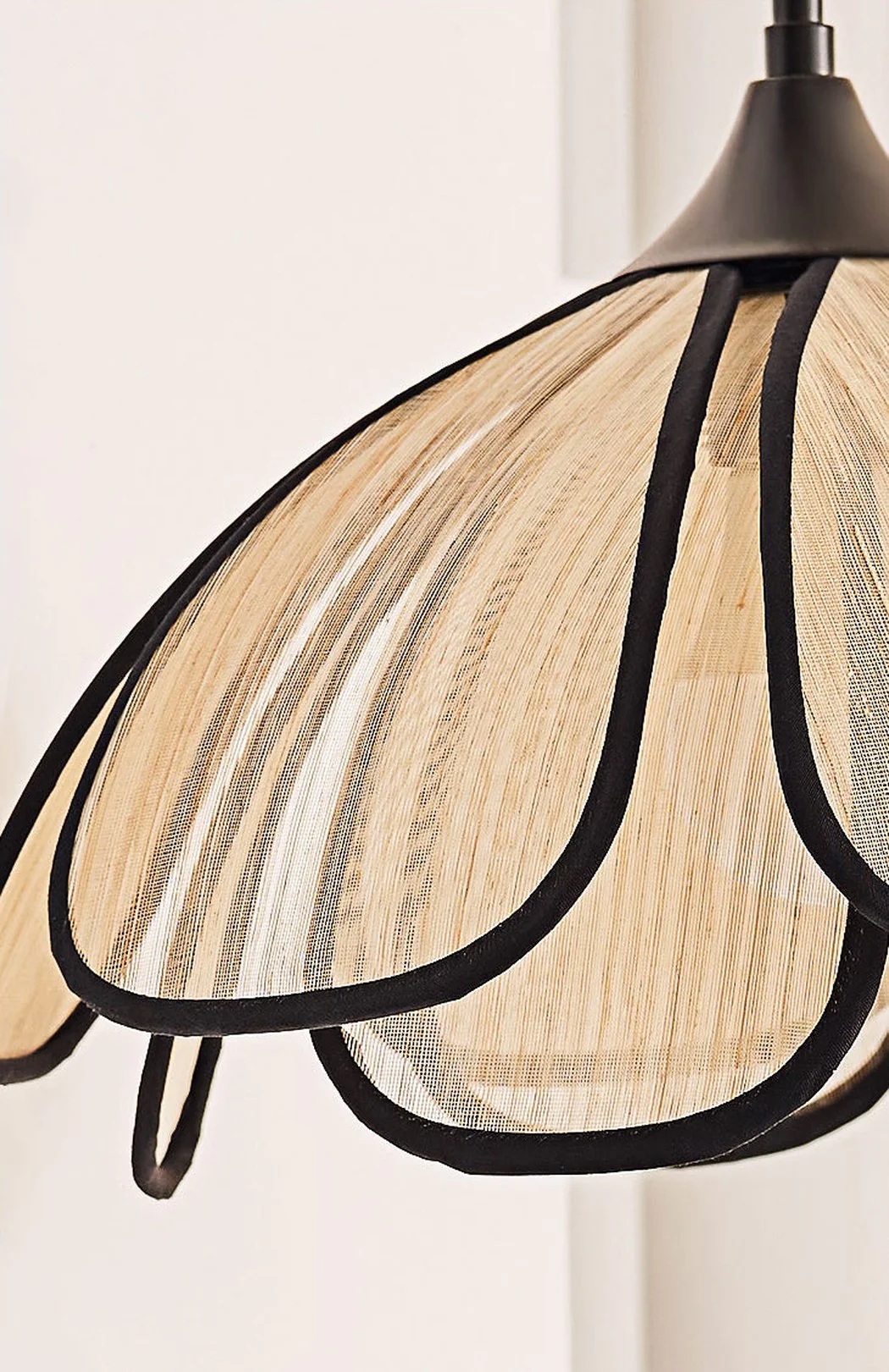 Lillian Mesh Hemp Wall Light Sconce - Image 9