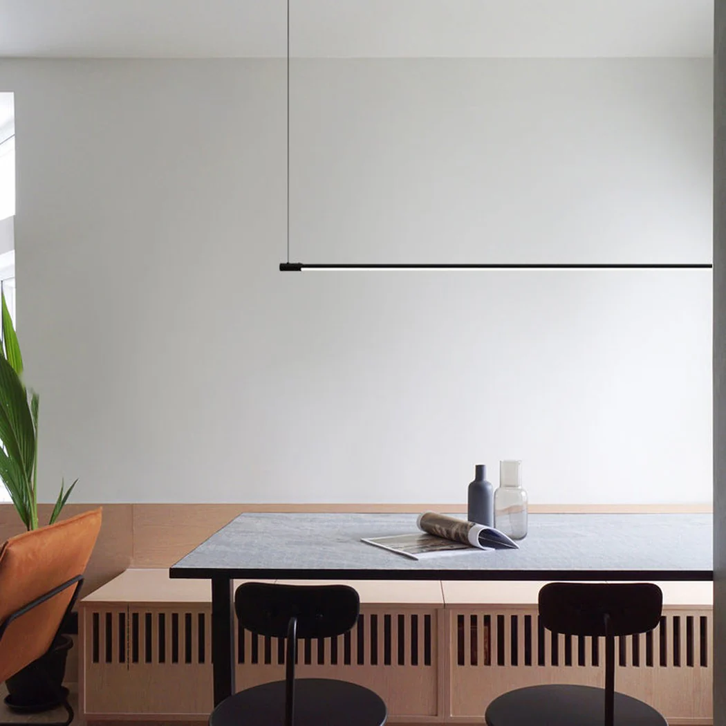 Linea minimalist strip line pendant light - Image 7