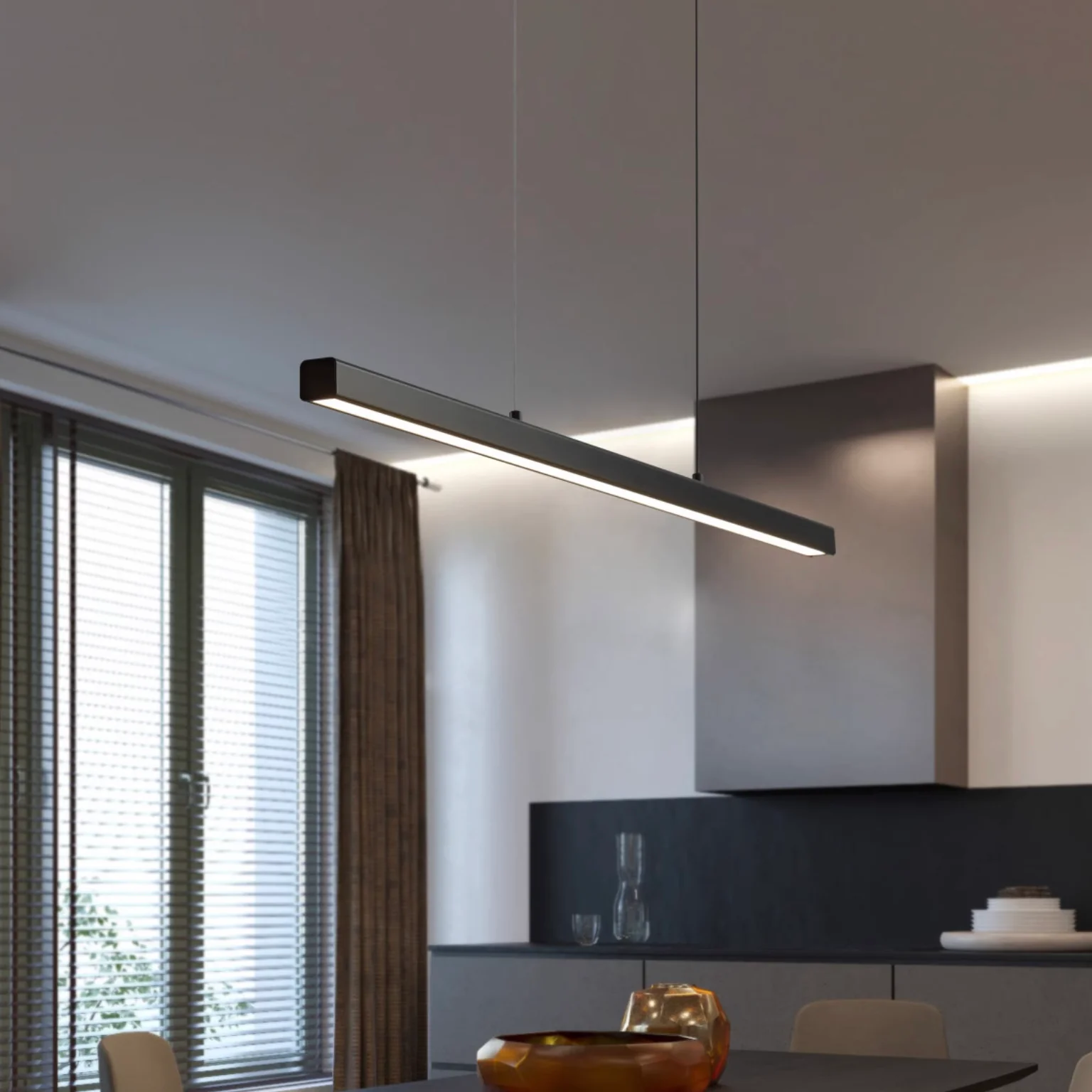 Linwood Minimalist Linear Pendant Light - Image 13
