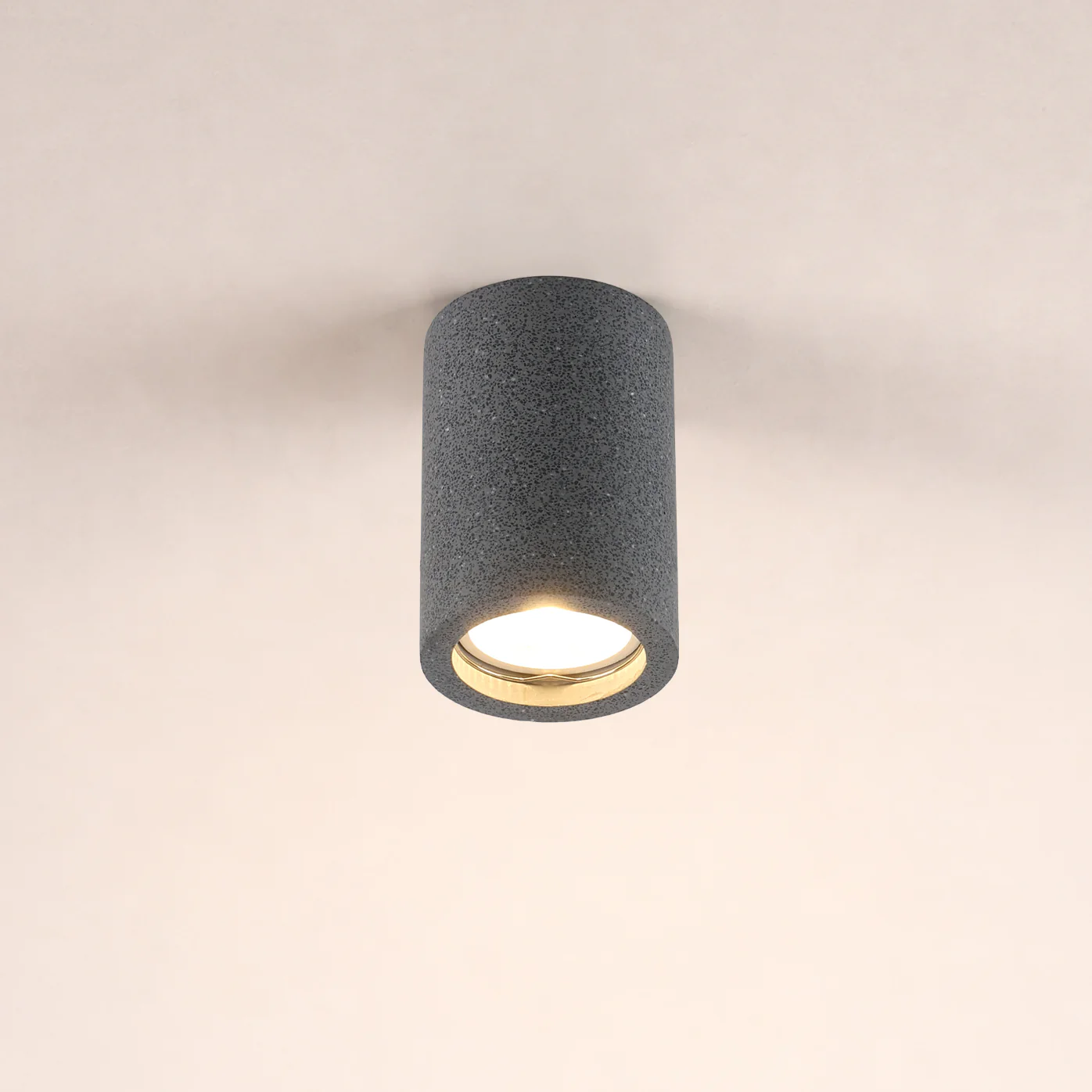 Lithos Minimalist Concrete Ceiling Light, Downlight, Spotlight - Image 3