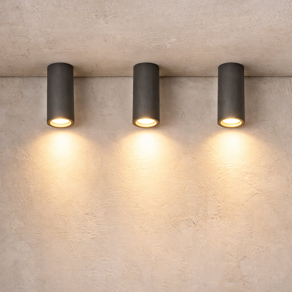 Lithos Minimalist Concrete Ceiling Light, Downlight, Spotlight - Image 6