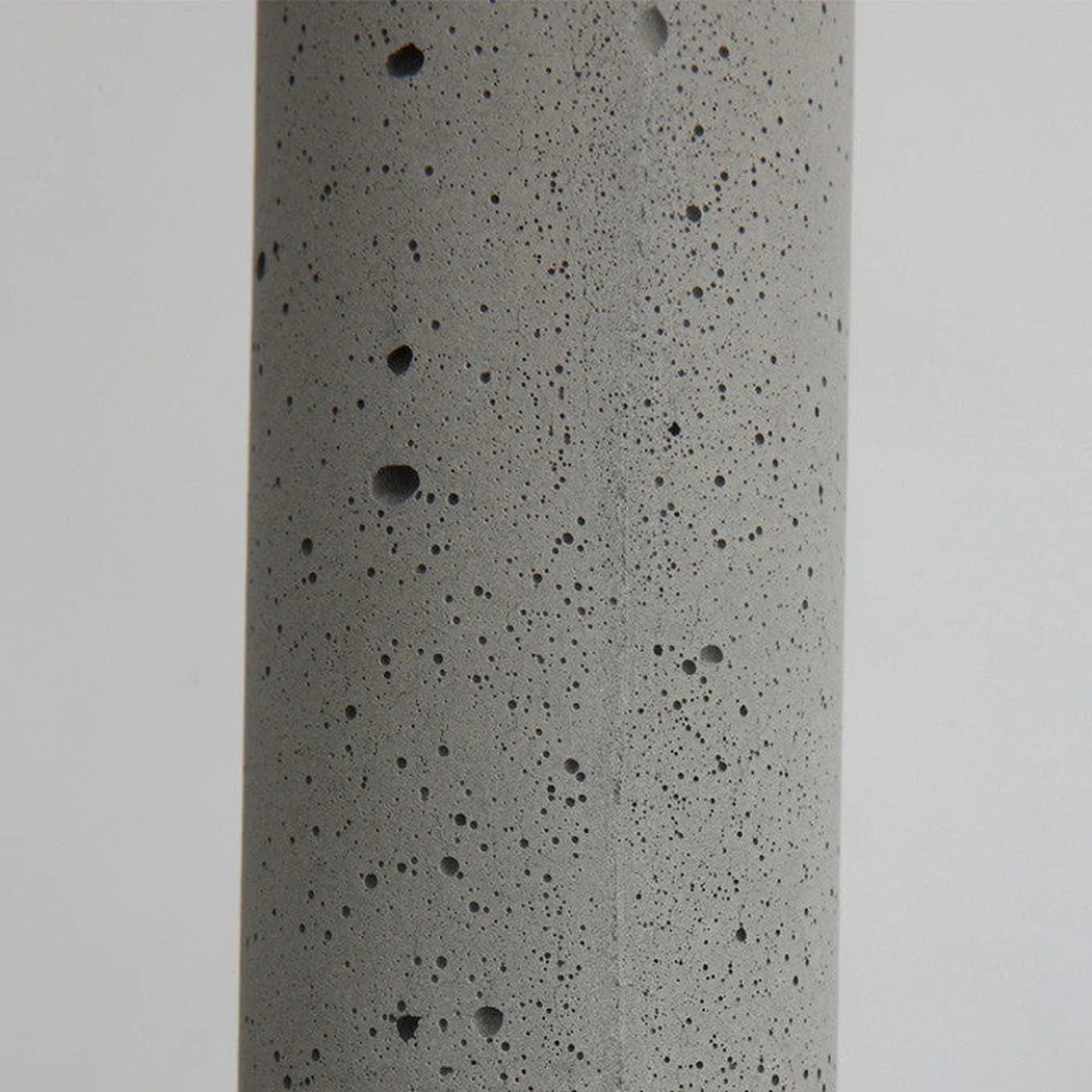 Long Concrete Pipe Minimalist Line Pendant Light - Image 4