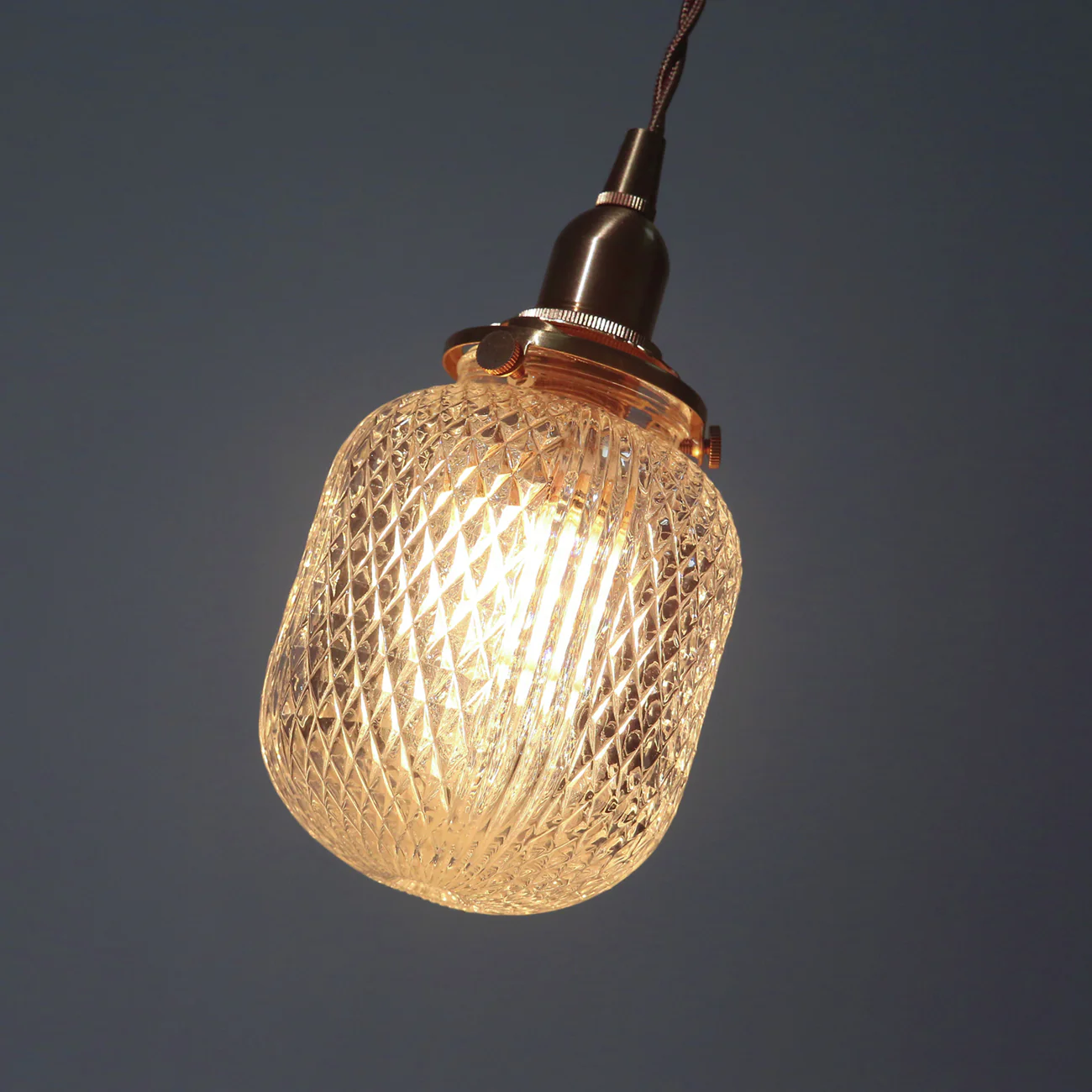 Lucelite Faceted Crystal Pendant Light Chandelier - Image 2