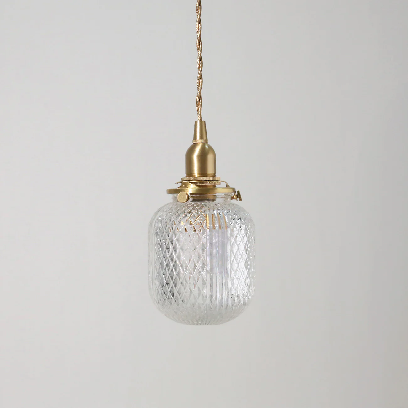 Lucelite Faceted Crystal Pendant Light Chandelier - Image 6