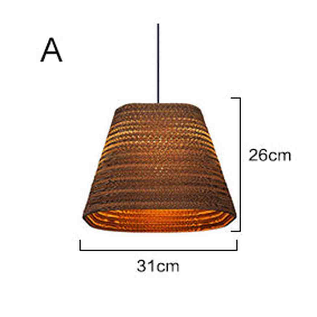 Luminaria Corrugated Board Pendant Light - Image 20