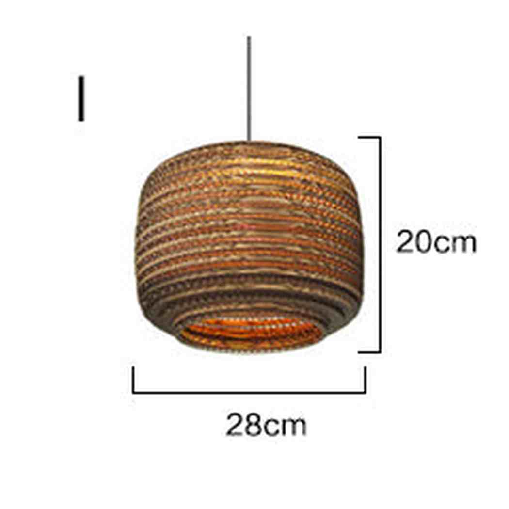 Luminaria Corrugated Board Pendant Light - Image 29