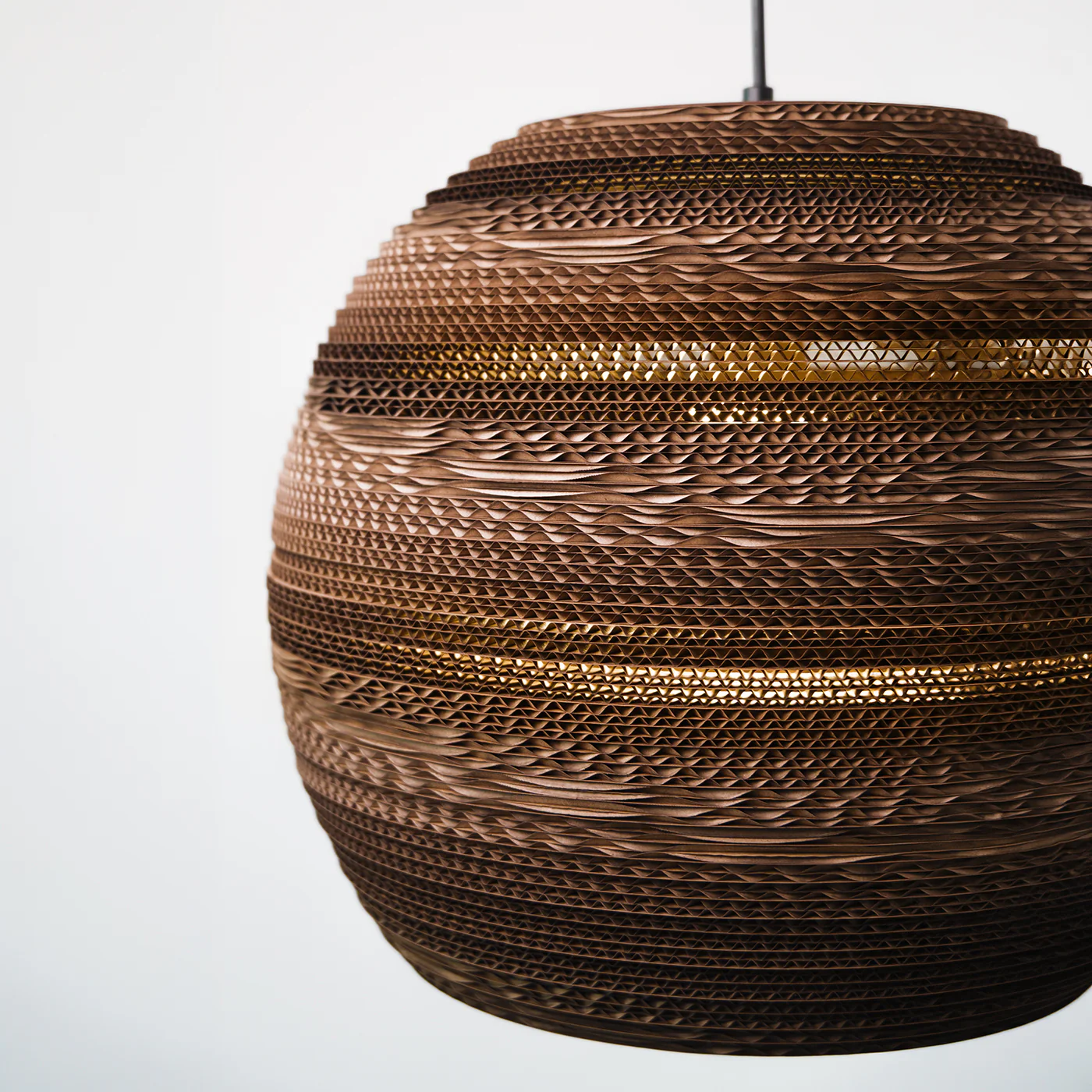Luminaria Corrugated Board Pendant Light - Image 4