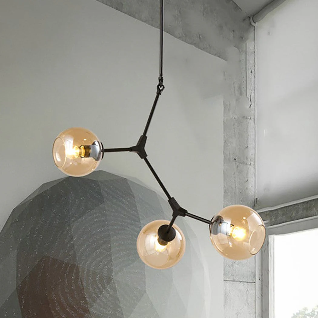 Luminosa Minimalist 3 Bulb Pendant Light