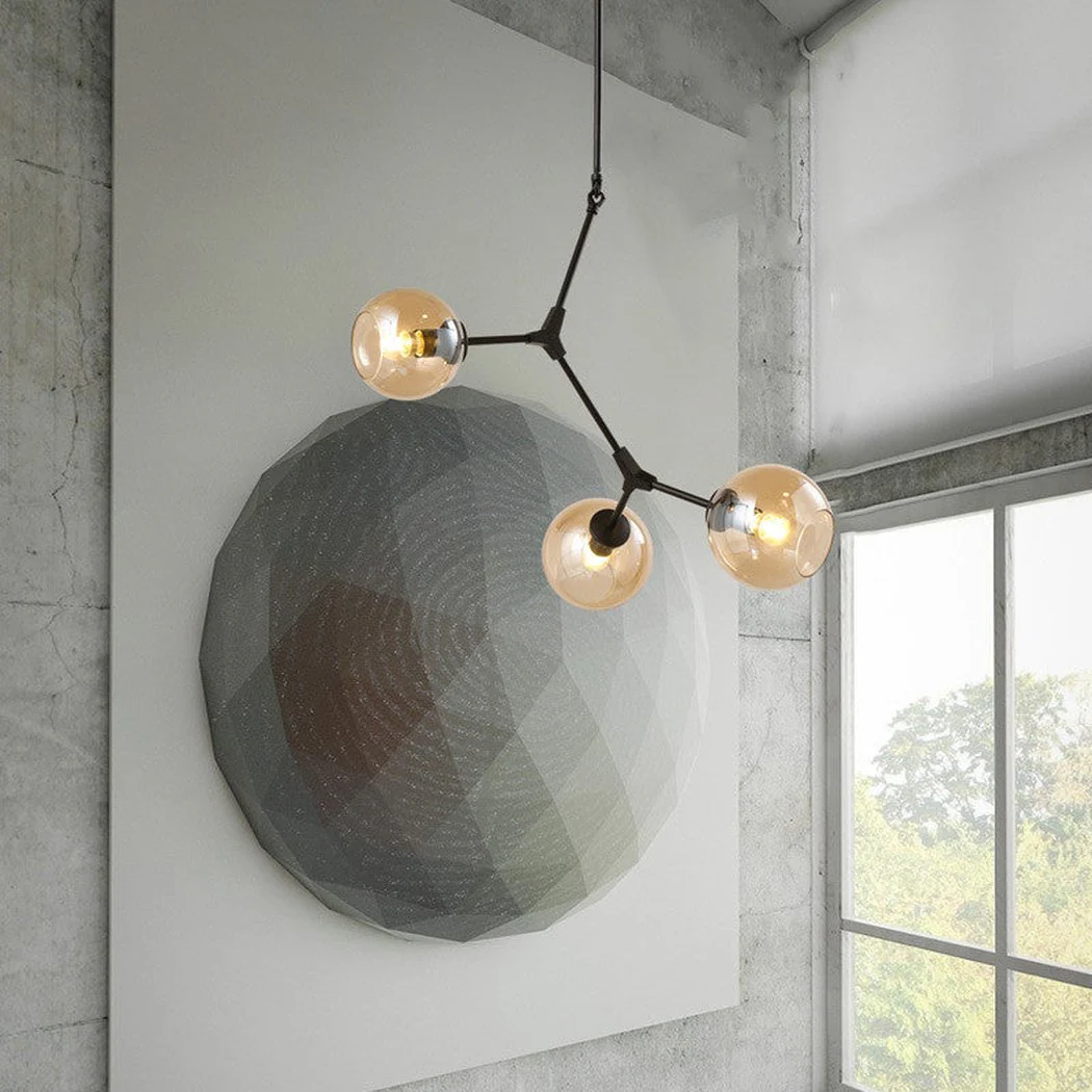 Luminosa Minimalist 3 Bulb Pendant Light - Image 7