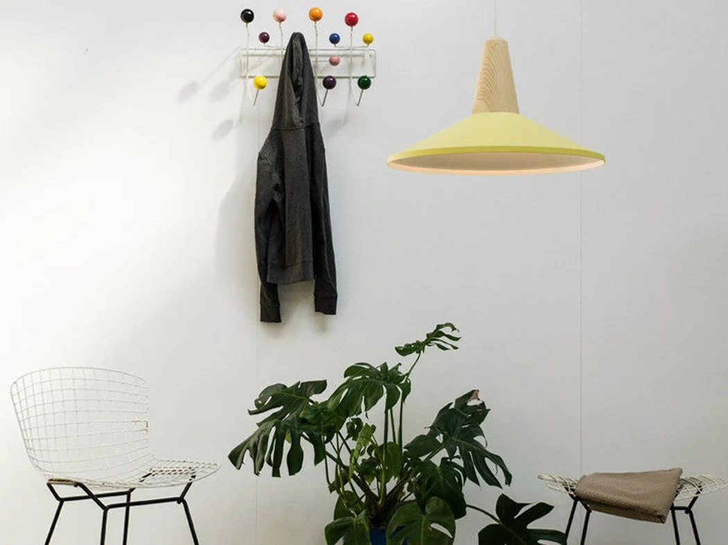 LundLund Minimalist Scandinavian Wooden Pendant Light - Image 11