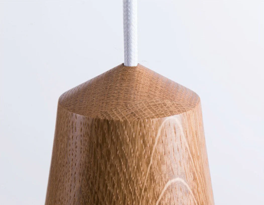 LundLund Minimalist Scandinavian Wooden Pendant Light - Image 15