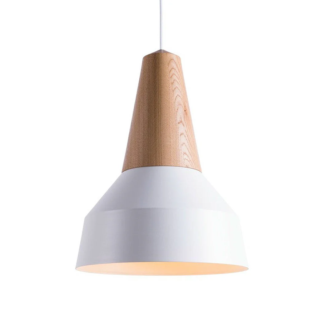 LundLund Minimalist Scandinavian Wooden Pendant Light - Image 19