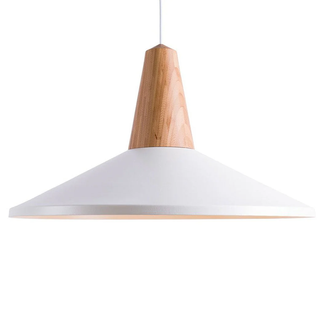 LundLund Minimalist Scandinavian Wooden Pendant Light - Image 20