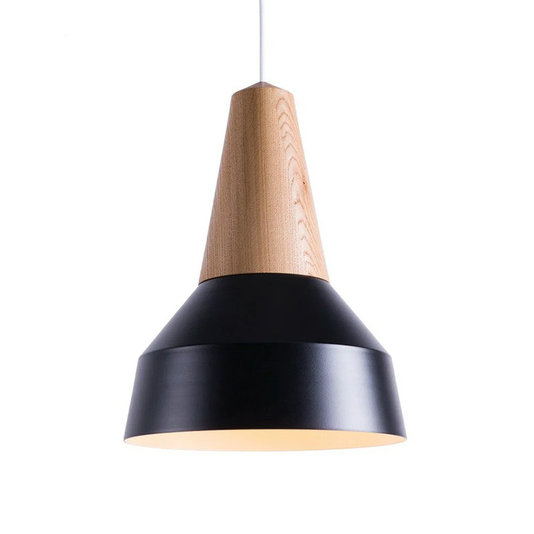 LundLund Minimalist Scandinavian Wooden Pendant Light - Image 21