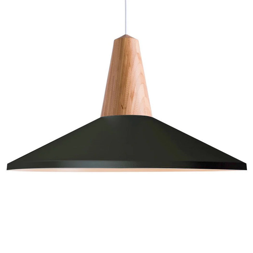 LundLund Minimalist Scandinavian Wooden Pendant Light - Image 22