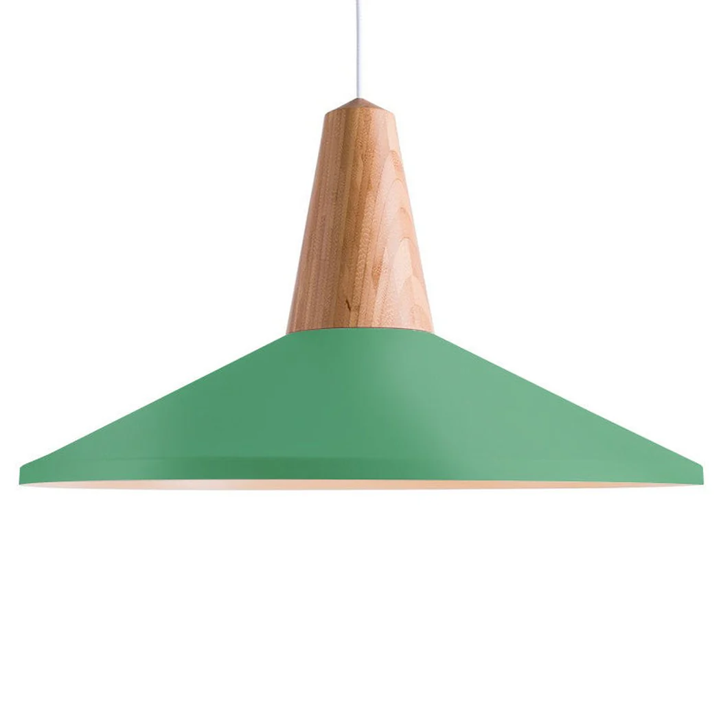 LundLund Minimalist Scandinavian Wooden Pendant Light - Image 24