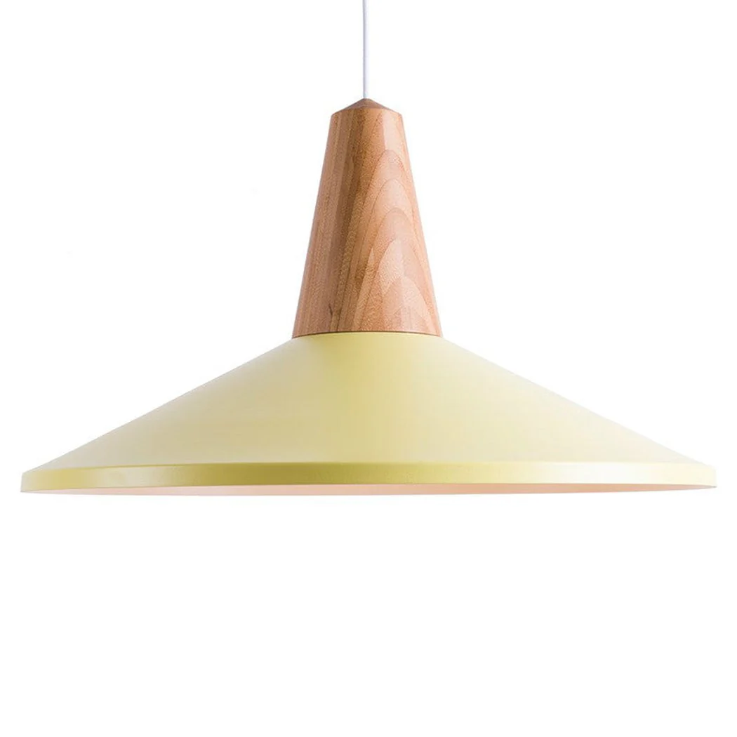 LundLund Minimalist Scandinavian Wooden Pendant Light - Image 26