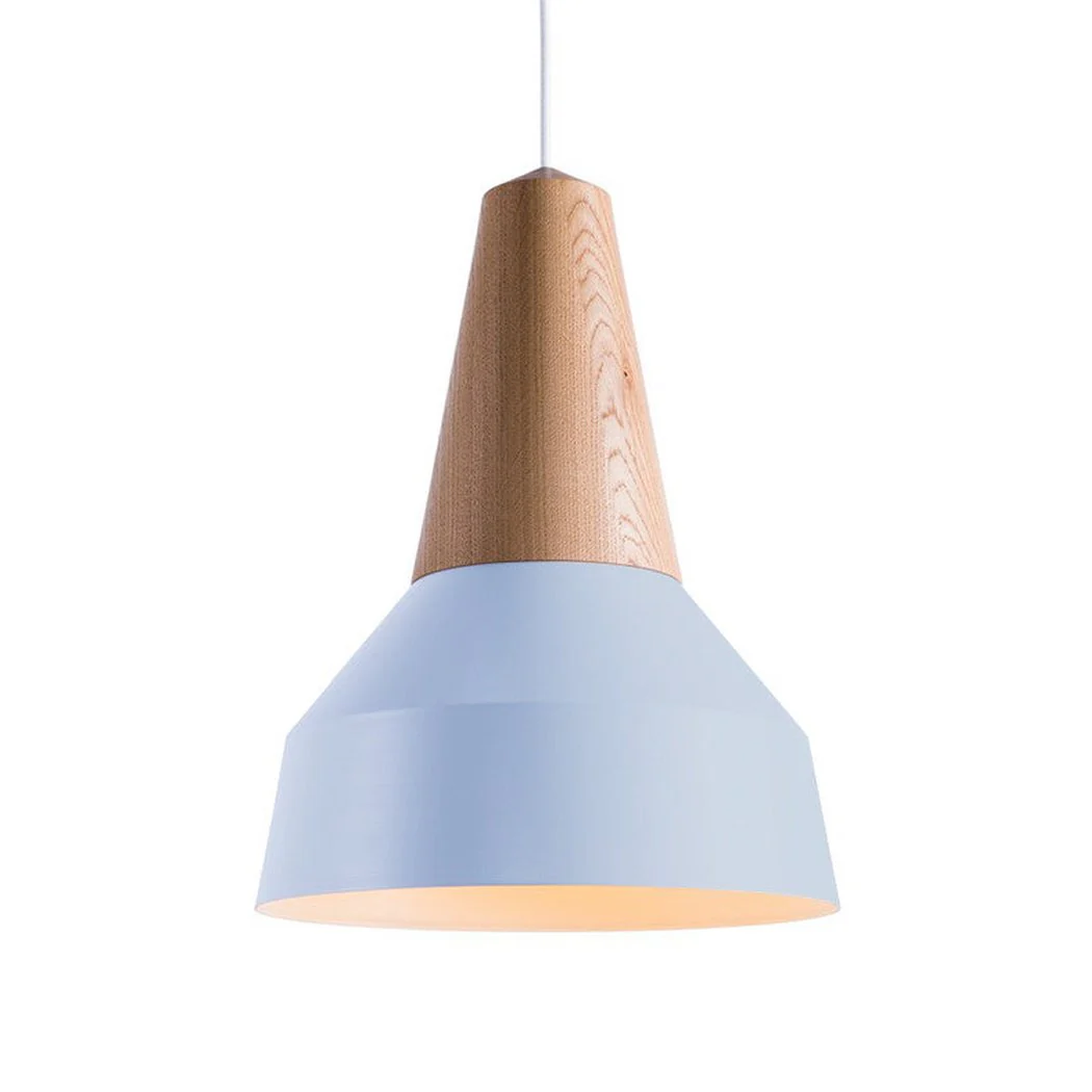 LundLund Minimalist Scandinavian Wooden Pendant Light - Image 27