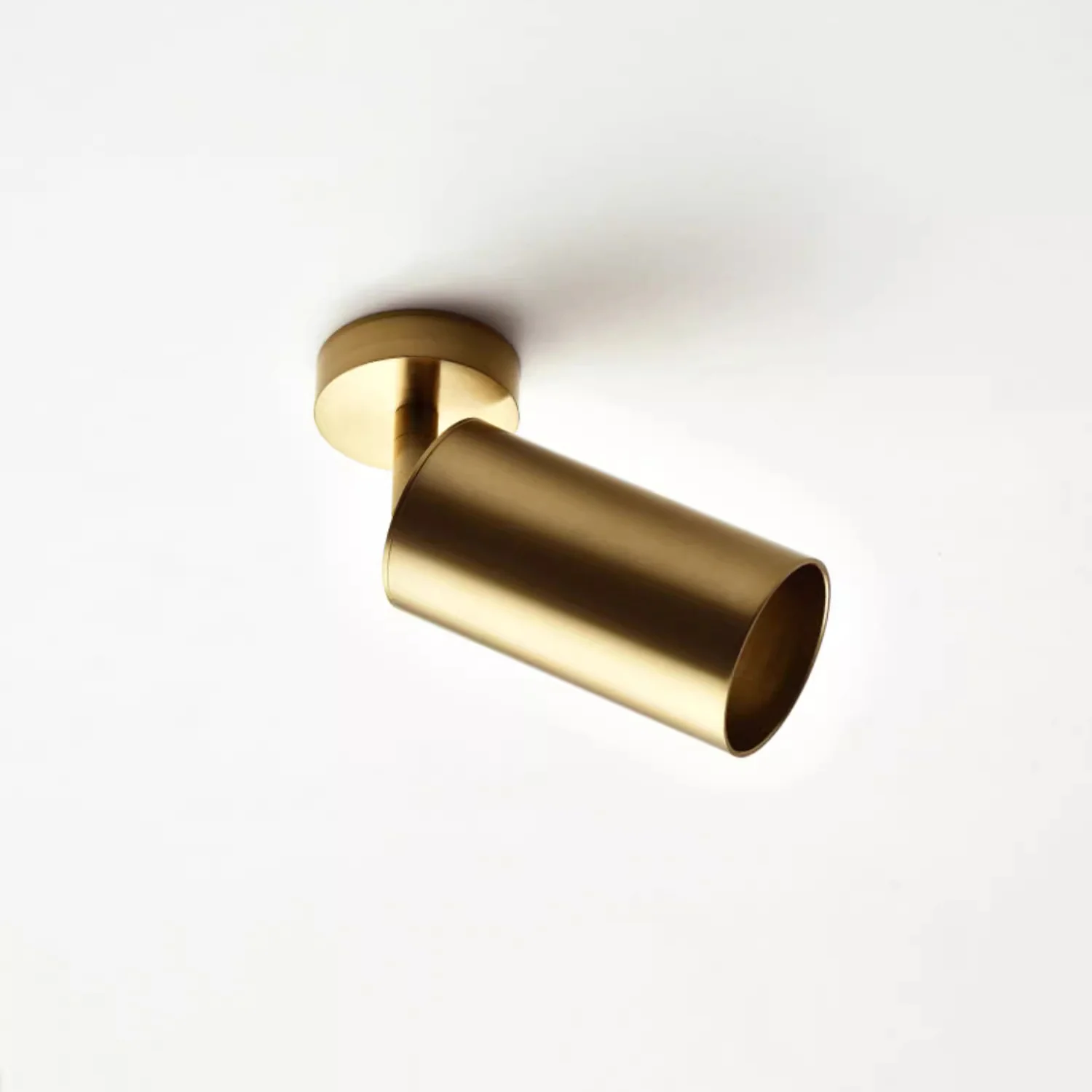 Lux Minimalist Adjustable Rod Spot Light - in Brass - Image 13