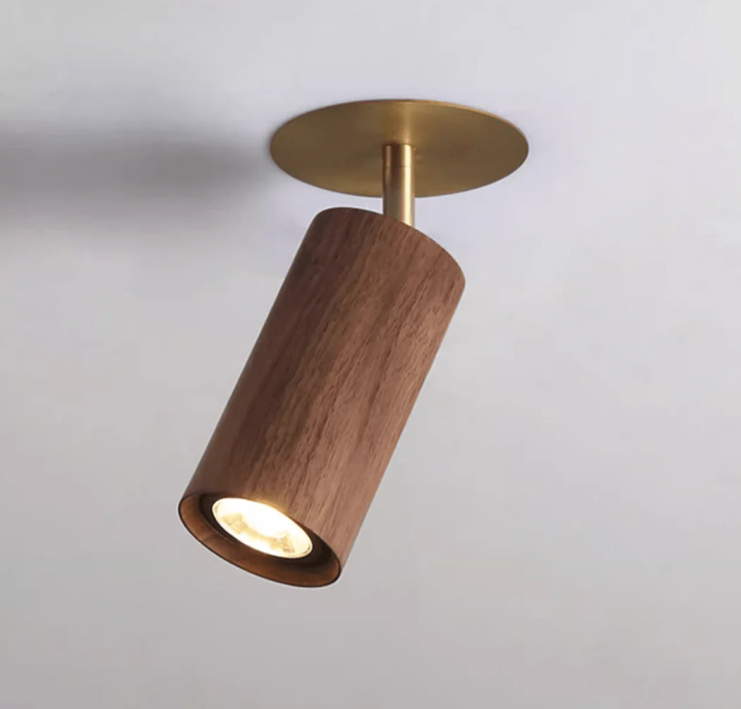 Lux Natural Wood Minimalist Spot Light / Wall Light - Image 13