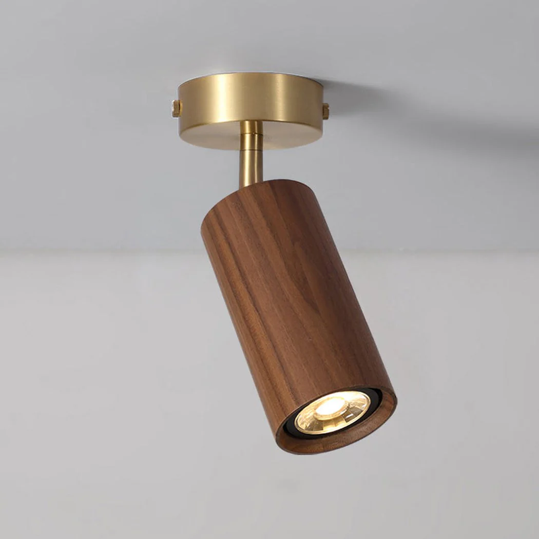 Lux Natural Wood Minimalist Spot Light / Wall Light - Image 15