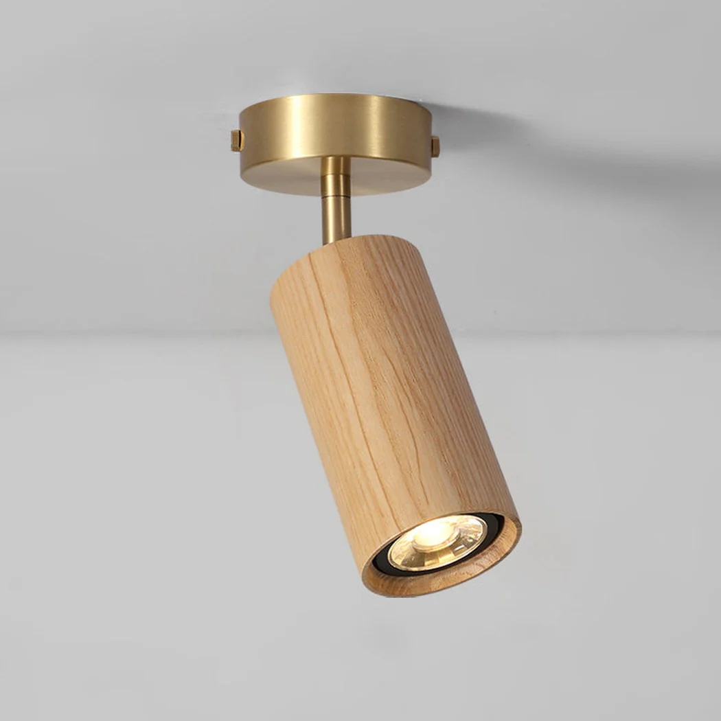 Lux Natural Wood Minimalist Spot Light / Wall Light - Image 17