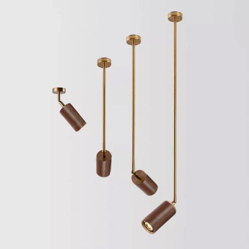 Lux Natural Wood Minimalist Spot Light / Wall Light - Image 2