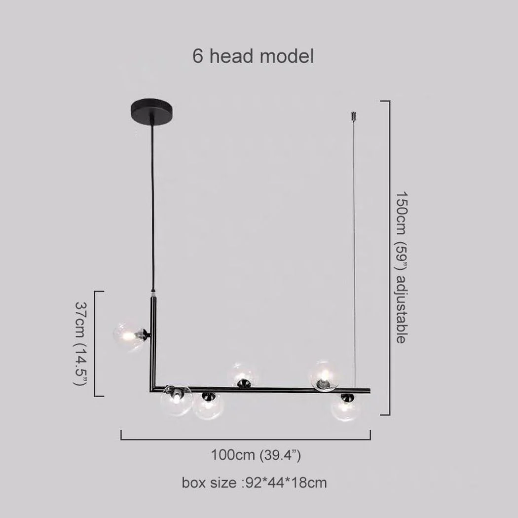 Luz Minimalist Line Kitchen Island Pendant Light - Image 12