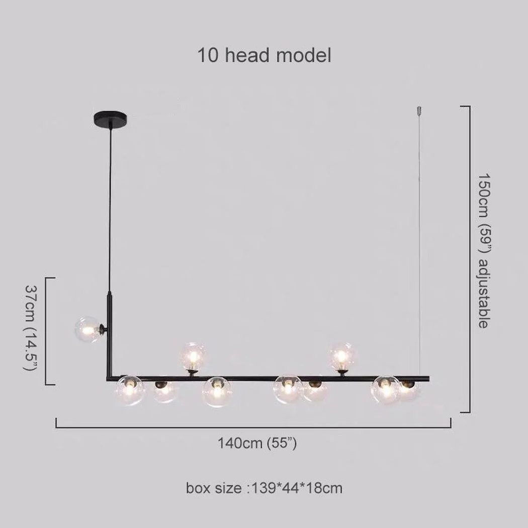 Luz Minimalist Line Kitchen Island Pendant Light - Image 14