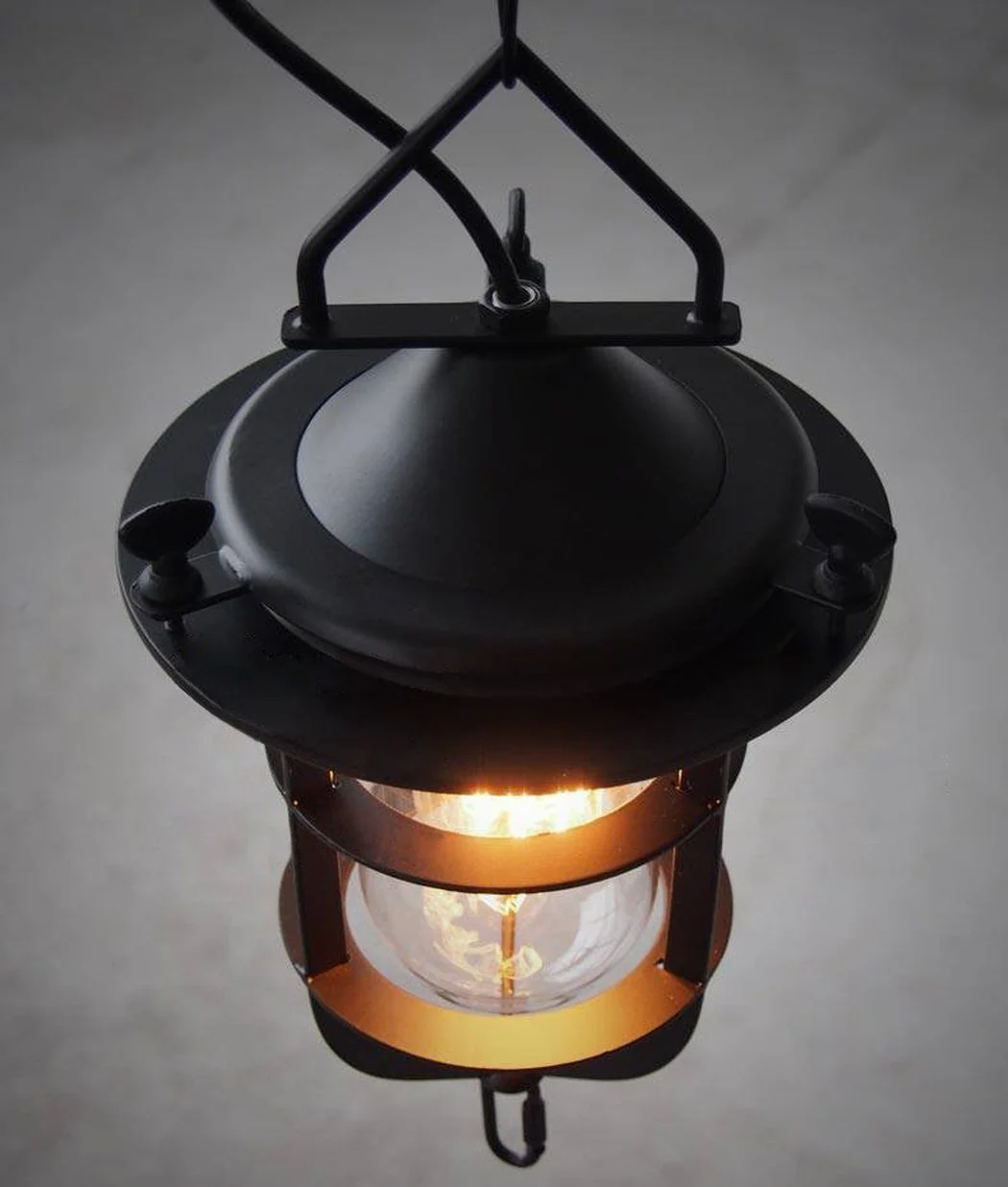 Lyndon Metal Cage Retro Industrial Wall Sconce Light - Image 2