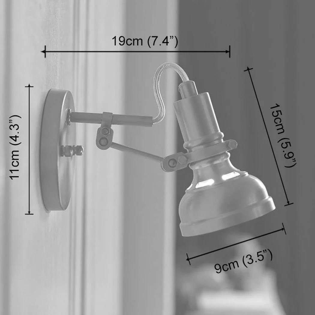 Mill House Short Arm Brass Wall Light - Image 5