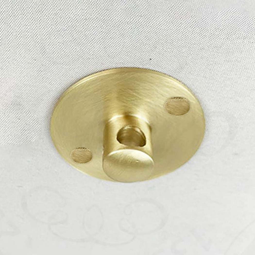 Milled Brass Hanging Cable Ceiling Clip - Image 7