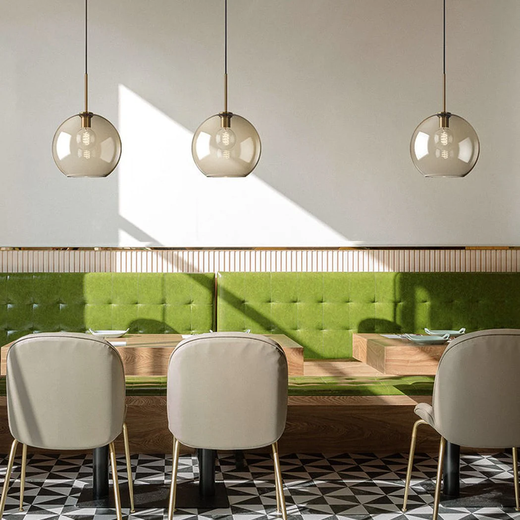 Millow Glass Shade Brass Fitting Pendant Light - Image 10