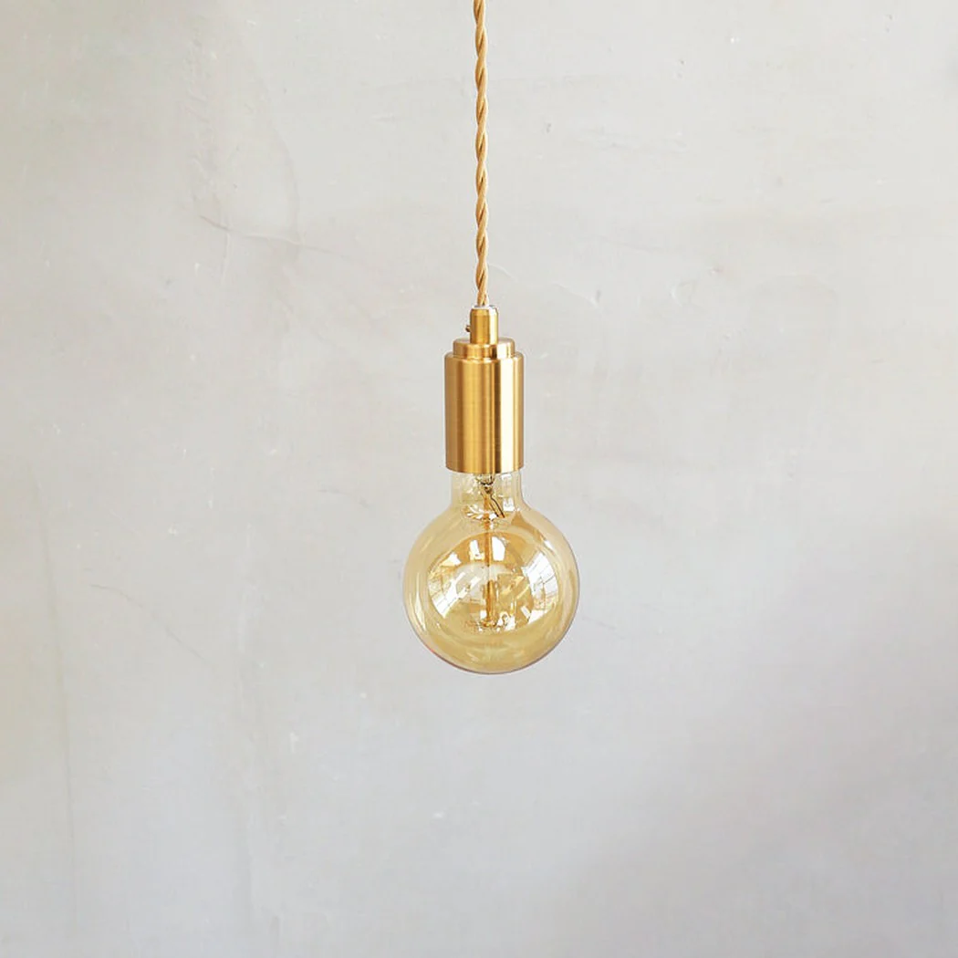 Mono Brass Gold fitting Pendant Light