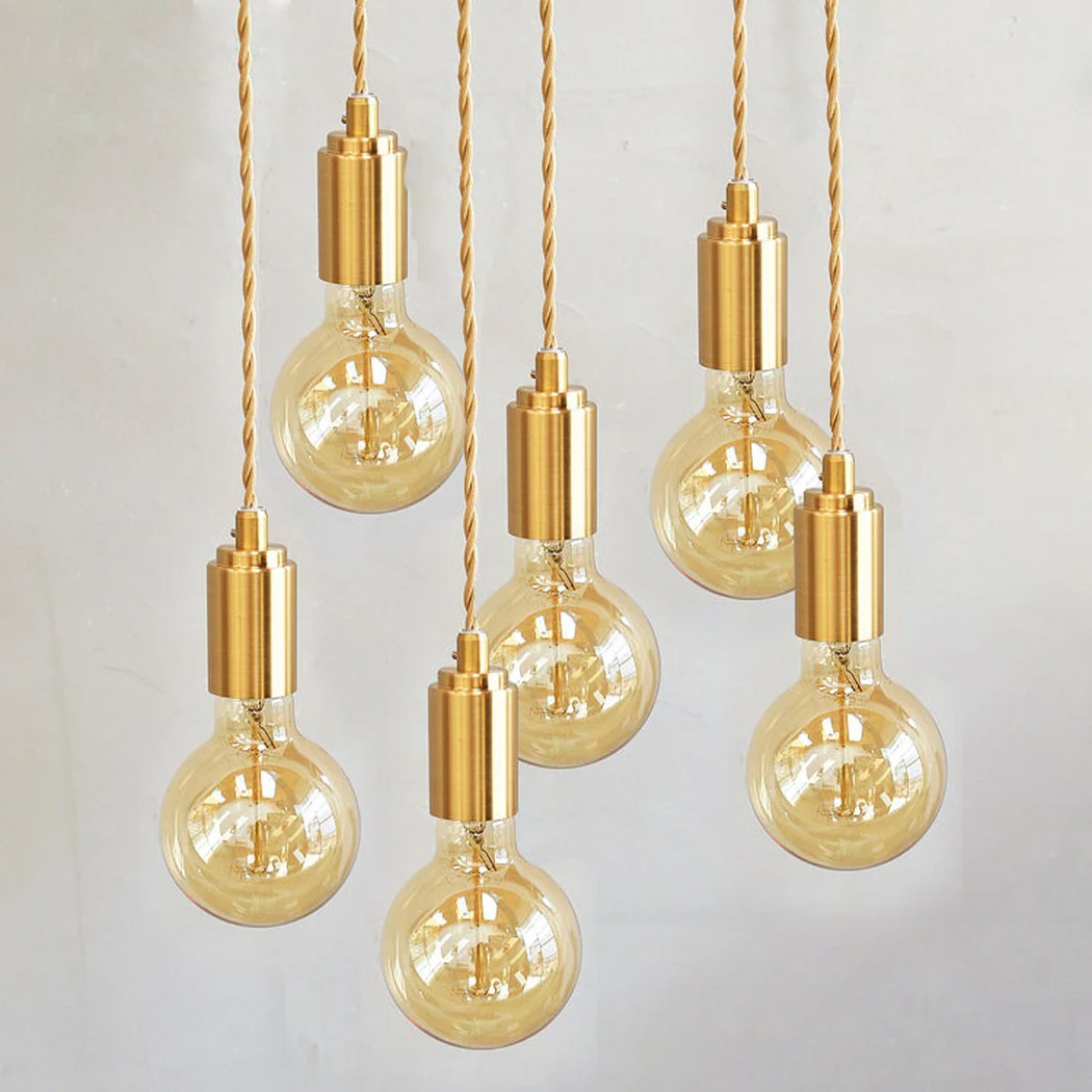 Mono Brass Gold fitting Pendant Light - Image 14