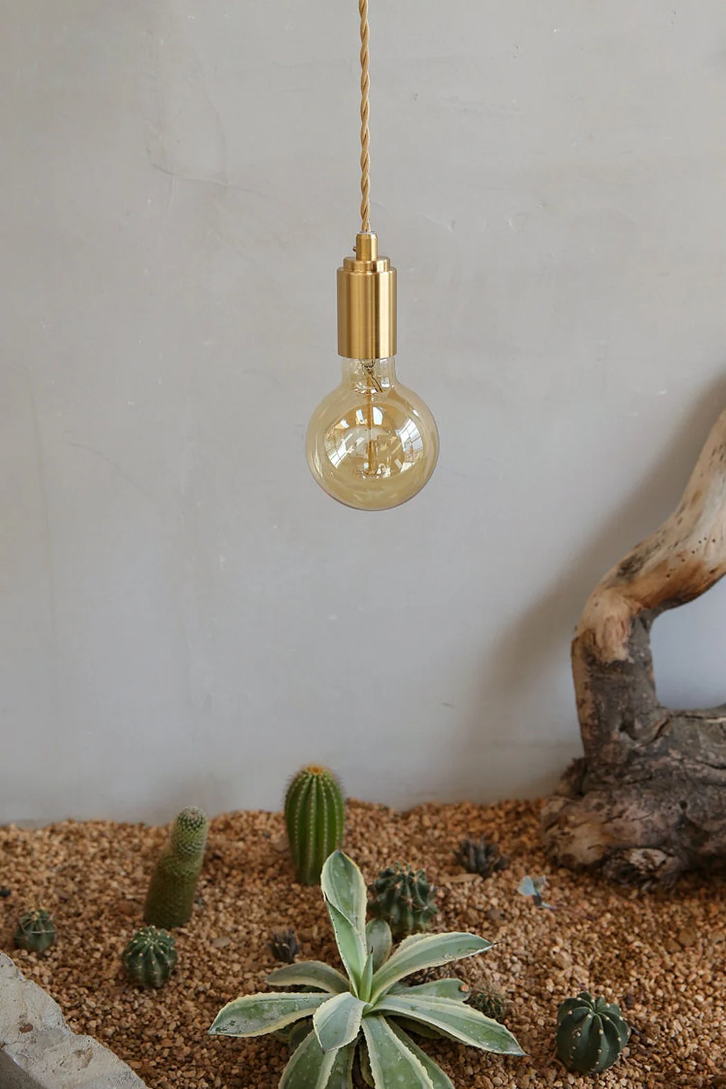 Mono Brass Gold fitting Pendant Light - Image 8