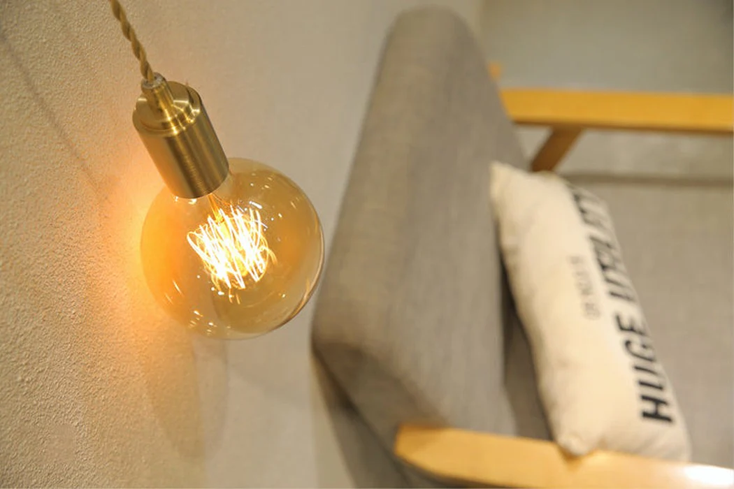 Mono Brass Gold fitting Pendant Light - Image 9