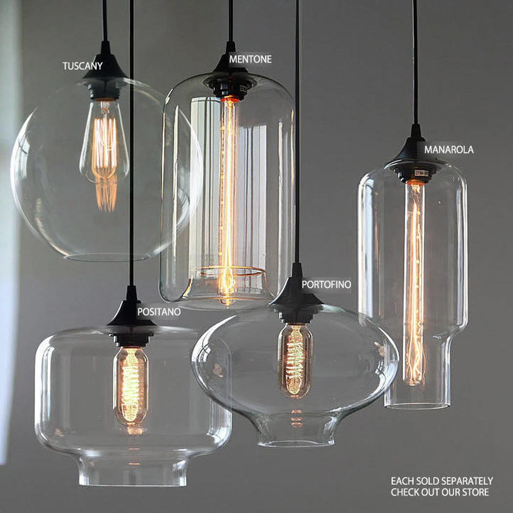 Mentone Glass Pendant Light - Image 6