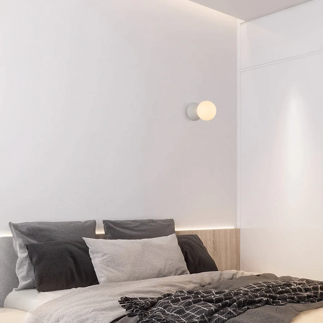 Nero Bianco Minimalist Stone Wall Sconce / Ceiling Light - Image 10