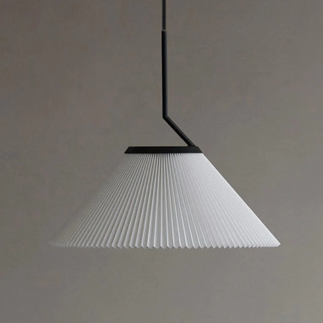 Nobu Pleated Shade Minimalist Pendant Light - Image 18