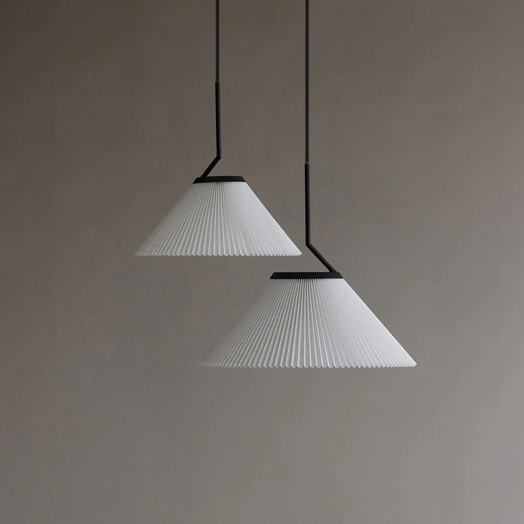 Nobu Pleated Shade Minimalist Pendant Light - Image 2