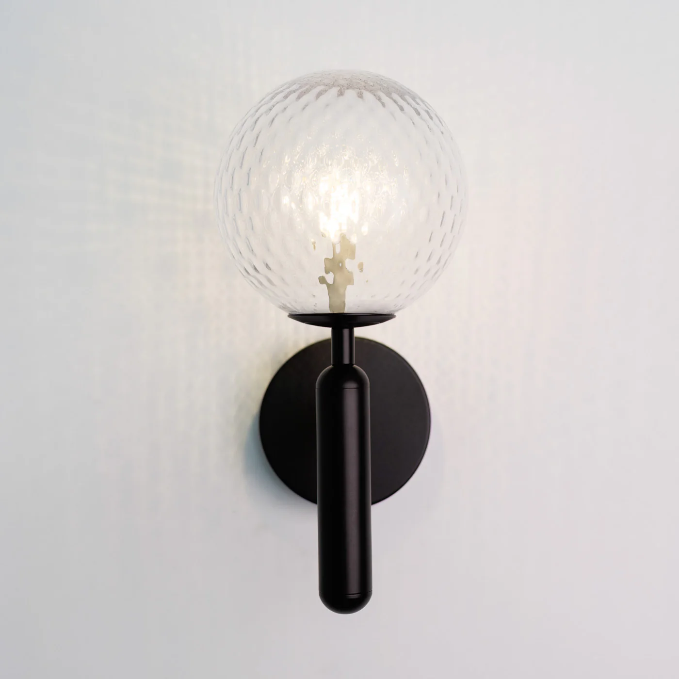 Nostra Minimalist Line Glass Globe Wall Light - Image 4