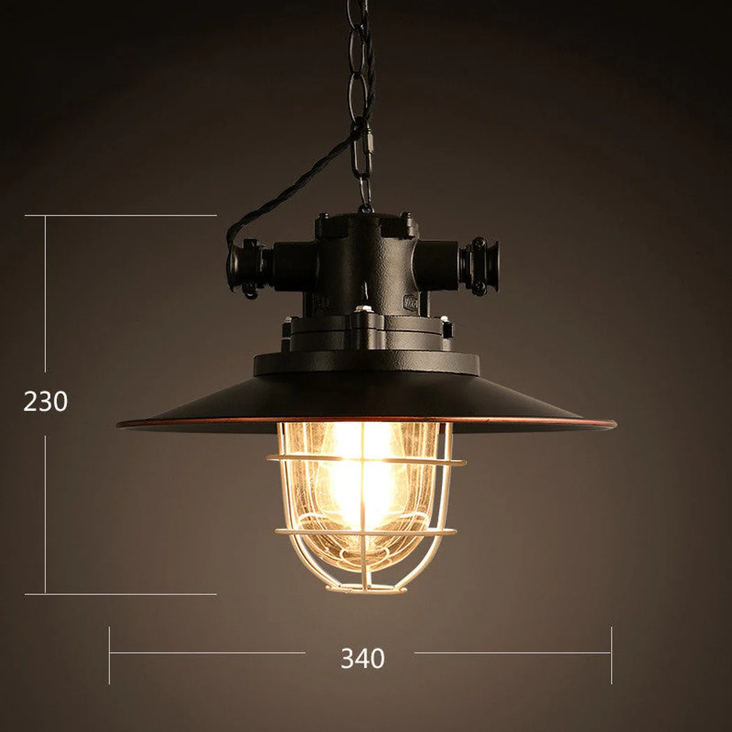 Otto Industrial Retro Pendant Light - Image 2