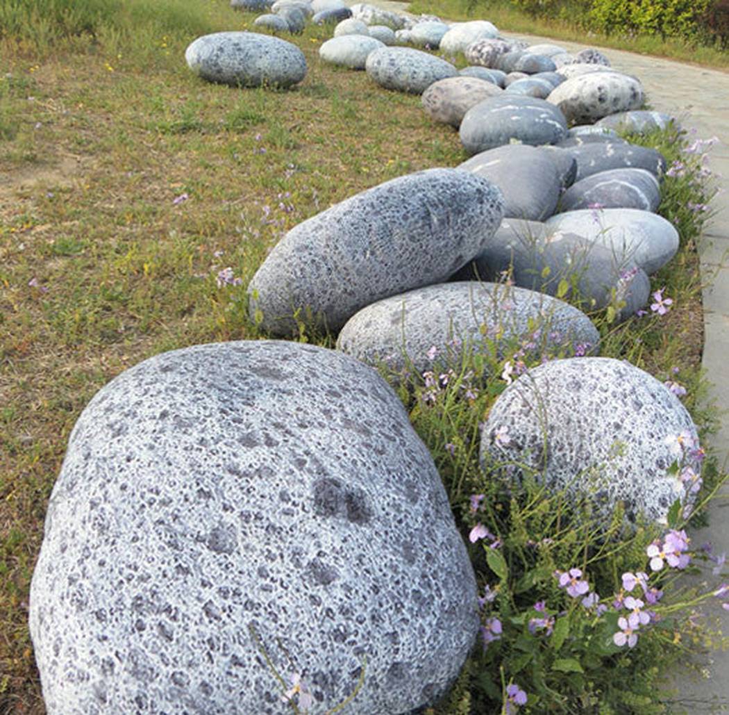 Patterned Pebble Stone Cushion Pillow Cover (Pack of 6)