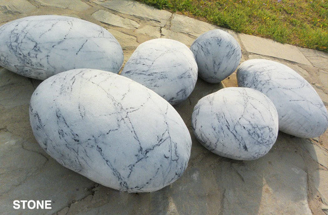 Patterned Pebble Stone Cushion Pillow Cover (Pack of 6) - Image 15