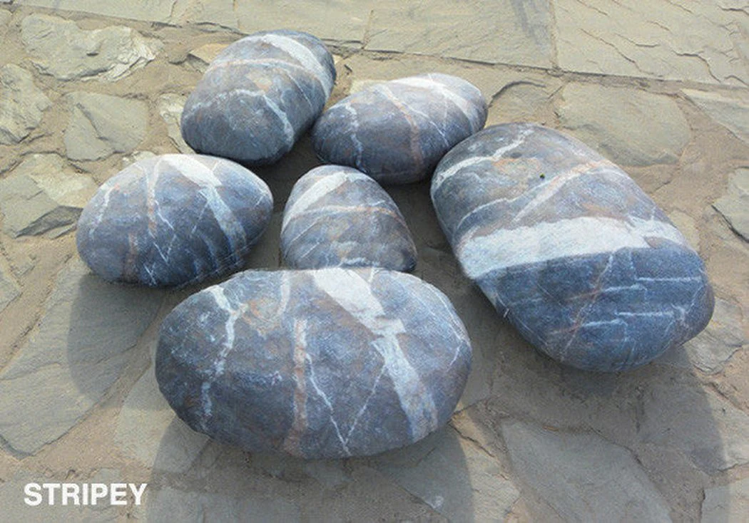 Patterned Pebble Stone Cushion Pillow Cover (Pack of 6) - Image 18