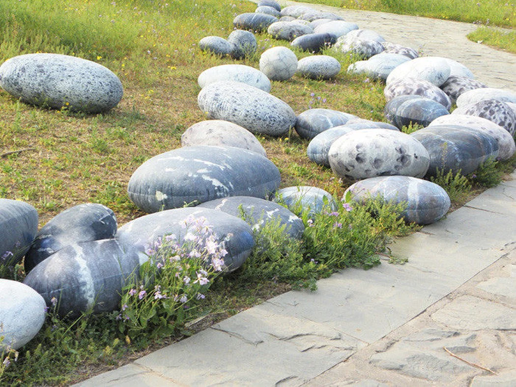 Patterned Pebble Stone Cushion Pillow Cover (Pack of 6) - Image 24