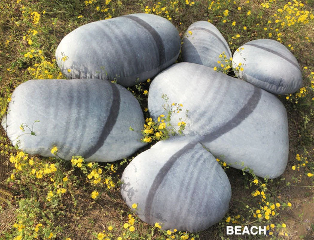 Patterned Pebble Stone Cushion Pillow Cover (Pack of 6) - Image 5